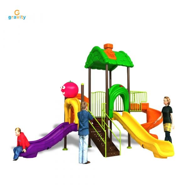 Gravity Playground เครื่องเล่นสนาม พื้นสนามเด็กเล่น แทรมโพลีน สไลเดอร์