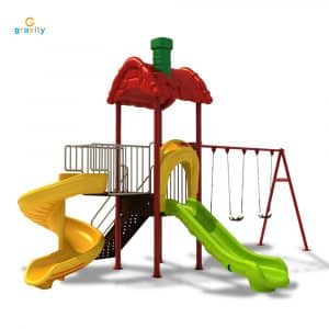 Gravity Playground เครื่องเล่นสนาม พื้นสนามเด็กเล่น แทรมโพลีน สไลเดอร์