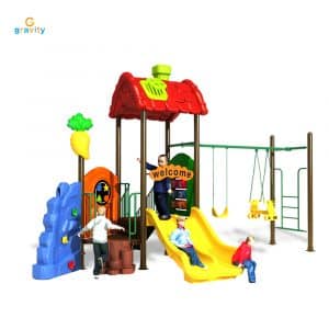 Gravity Playground เครื่องเล่นสนาม พื้นสนามเด็กเล่น แทรมโพลีน สไลเดอร์