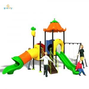 Gravity Playground เครื่องเล่นสนาม พื้นสนามเด็กเล่น แทรมโพลีน สไลเดอร์