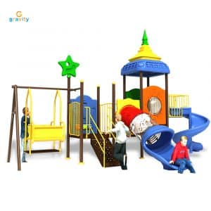 Gravity Playground เครื่องเล่นสนาม พื้นสนามเด็กเล่น แทรมโพลีน สไลเดอร์