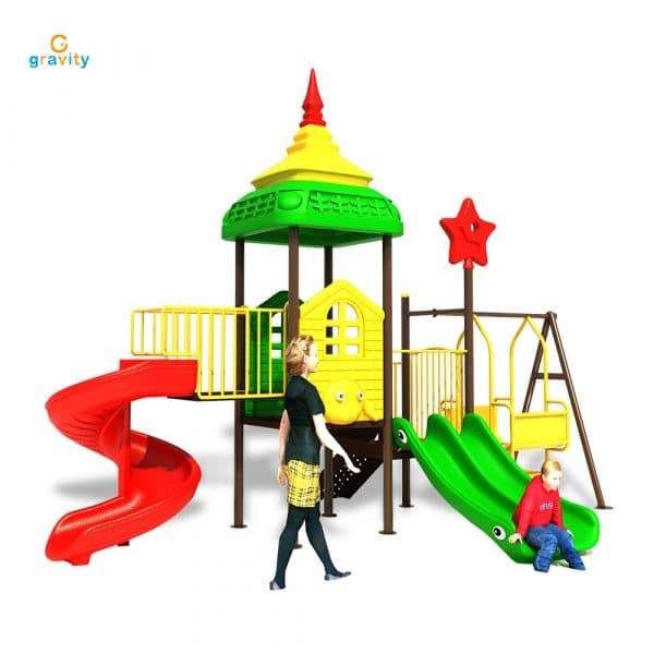 Gravity Playground เครื่องเล่นสนาม พื้นสนามเด็กเล่น แทรมโพลีน สไลเดอร์