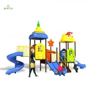 Gravity Playground เครื่องเล่นสนาม พื้นสนามเด็กเล่น แทรมโพลีน สไลเดอร์