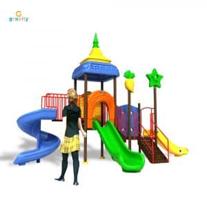 Gravity Playground เครื่องเล่นสนาม พื้นสนามเด็กเล่น แทรมโพลีน สไลเดอร์